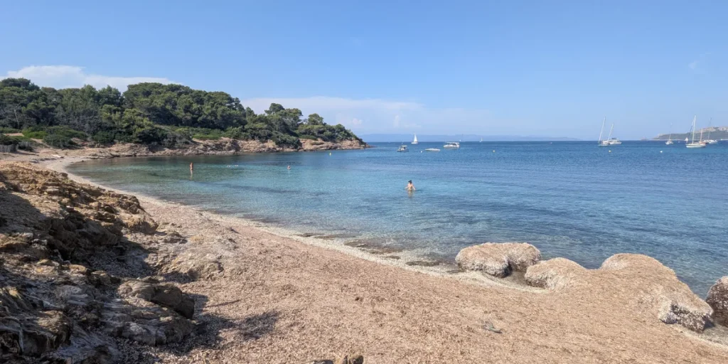 plage argent notre dame ile porquerolles
